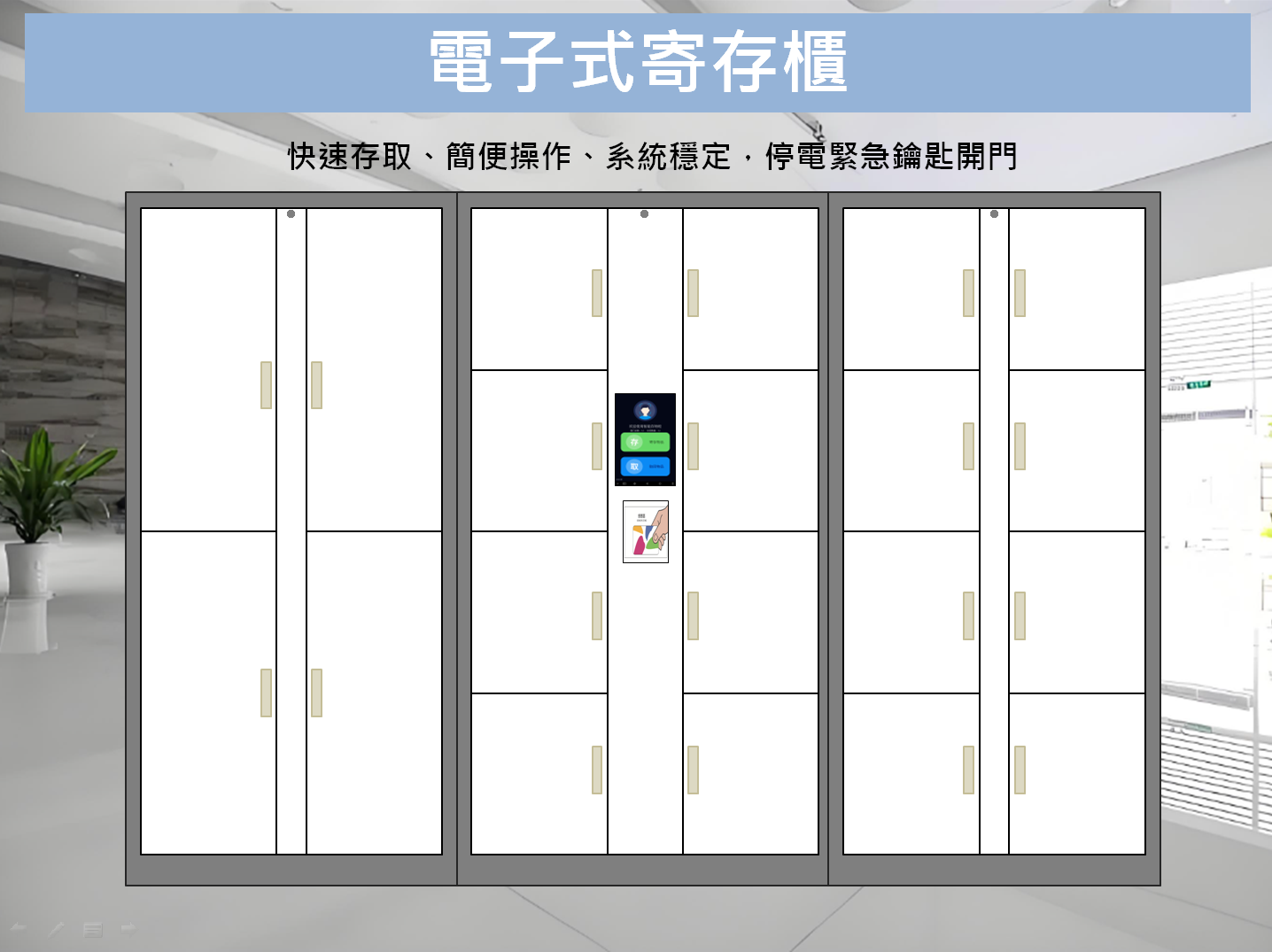 智能櫃、電子置物櫃、智取櫃、收費電子櫃、置物櫃、電子鎖、包裏櫃、智慧電子櫃、LOCKER、感應手環、感應式電子櫃